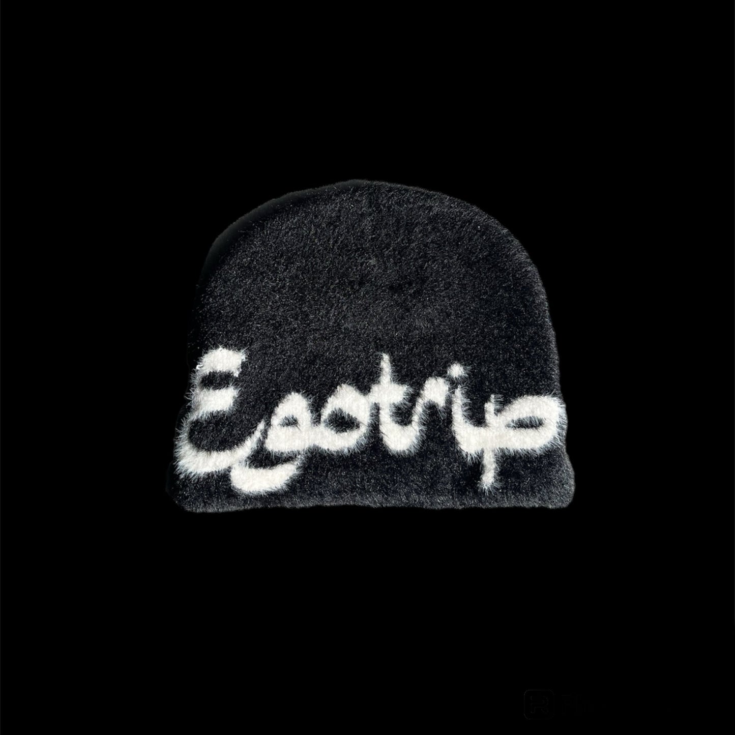 BEANIE EGO MOHAIR BLACK